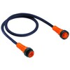 CAN-/DeviceNet-Thin drop Kabel beidseitig umspritzt Stecker und Kupplung 7/8" 5-polig geschirmt Kabel 3m